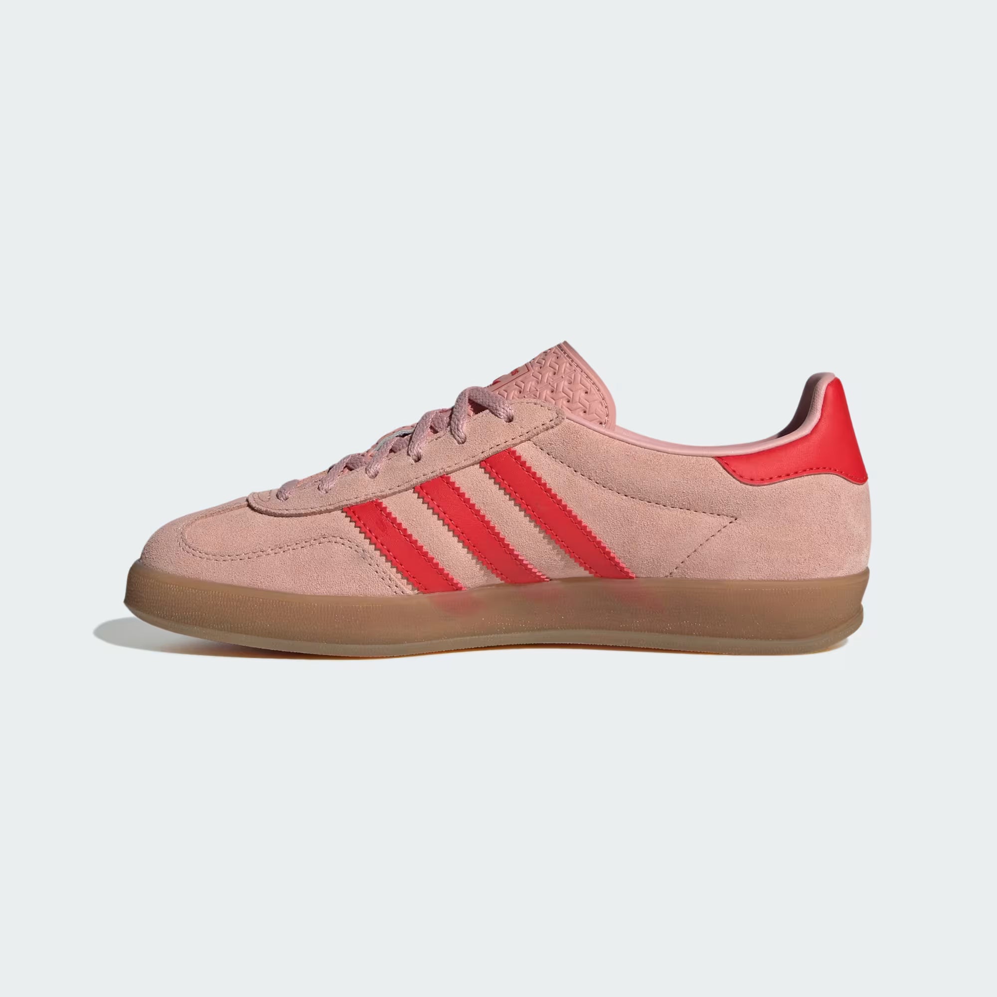 adidas Gazelle Indoor Shoes - Women's - Wonder Mauve / Red / Gum - 8.5 adidas Gazelle Indoor Shoes - Women's - Wonder Mauve / Red / Gum - 8.5