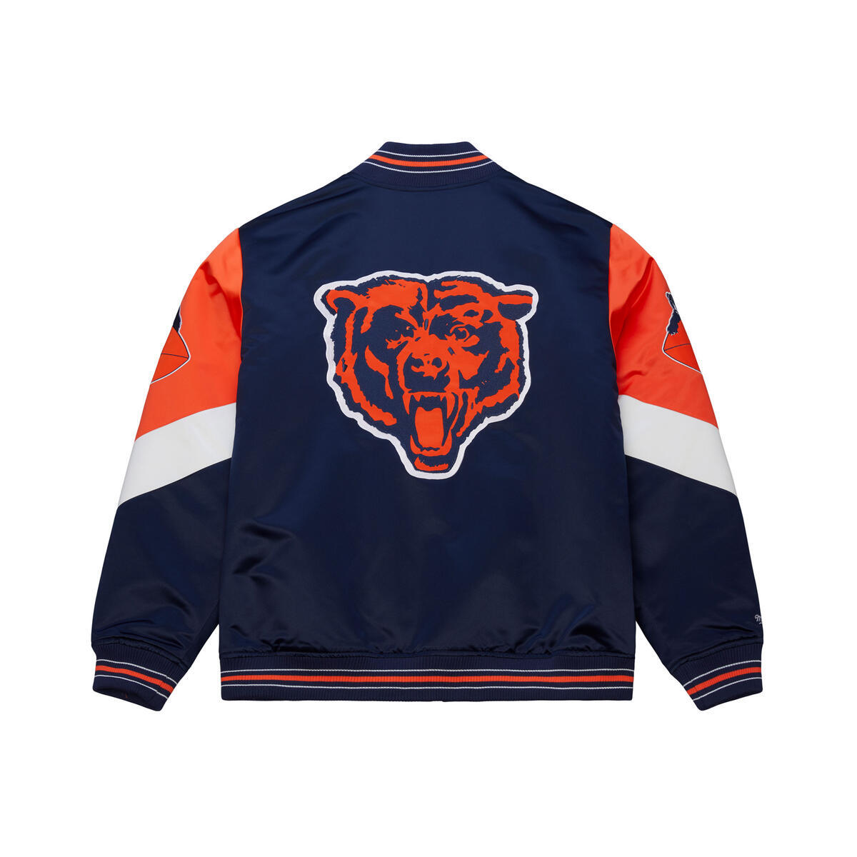M&N NFL Vintage Chicago Bears Throw It Back Heavyweight Satin 