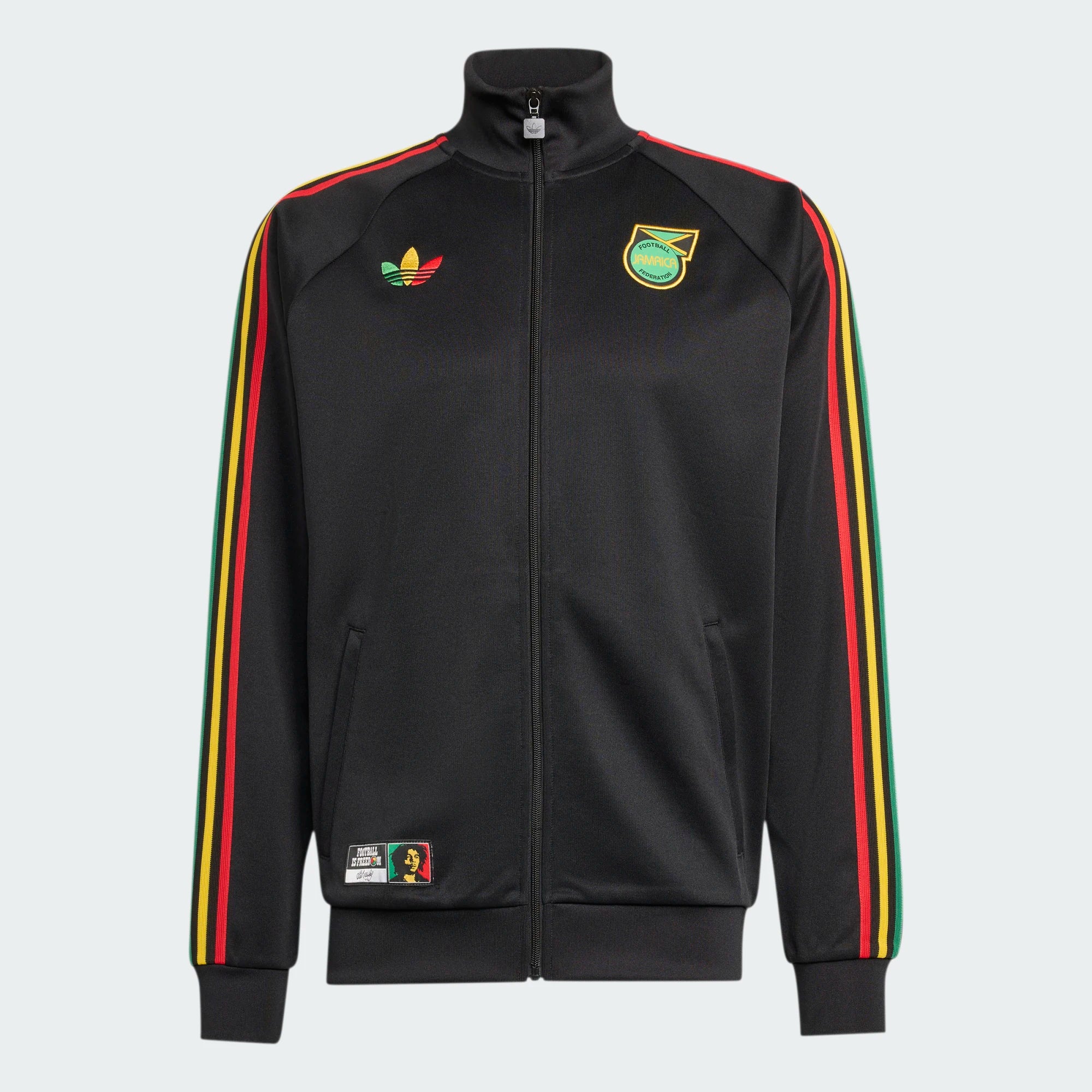 Adidas Jamaica x Bob Marley Originals Track Top 'Black'|JY5225|TF
