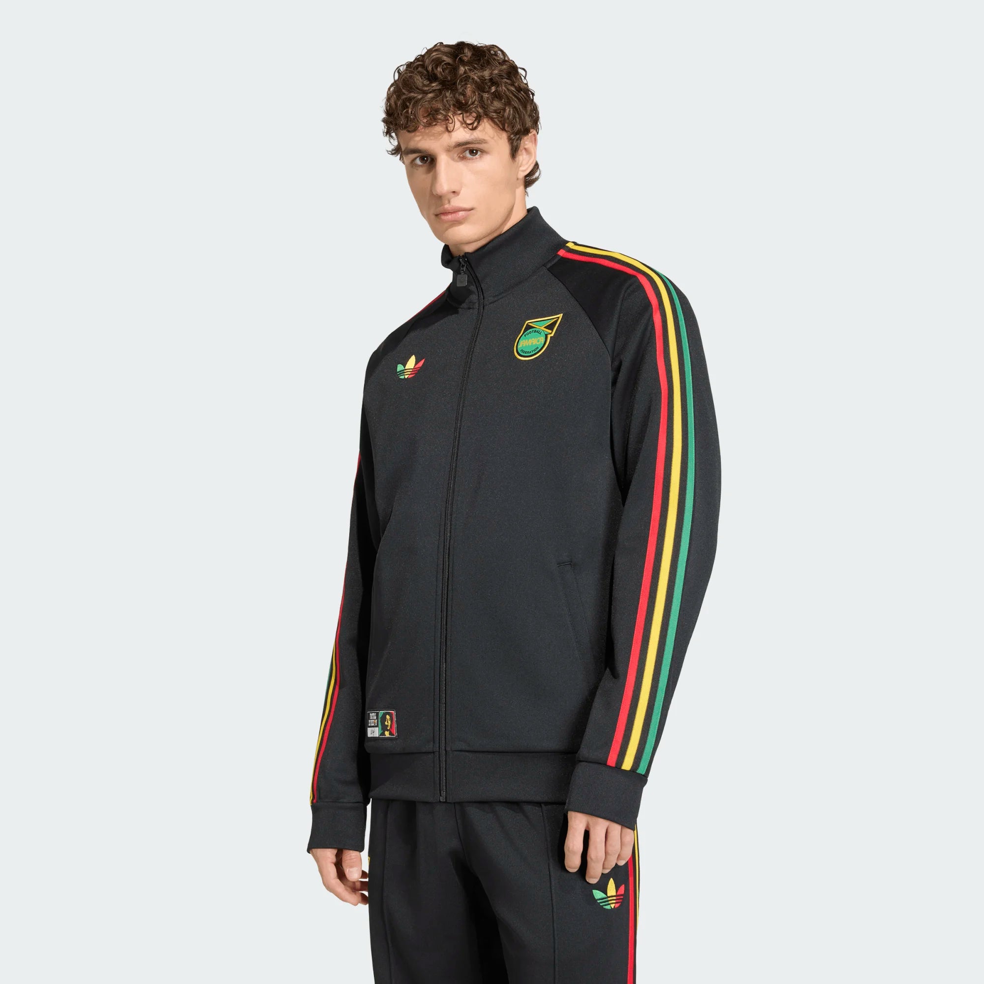 Adidas Jamaica x Bob Marley Originals Track Top 'Black'|JY5225|TF