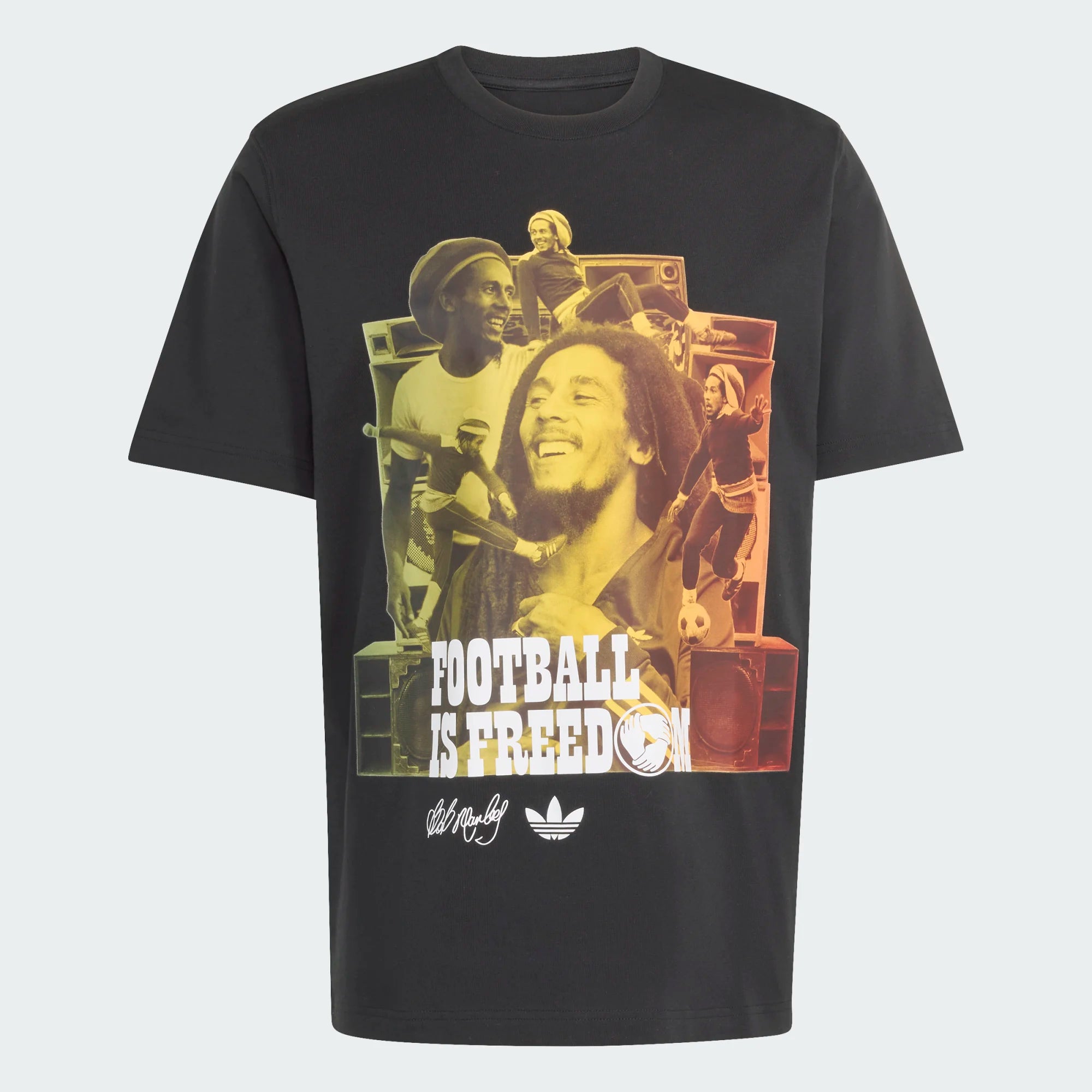 Adidas Bob Marley Originals Tee 'Black'|KD2417|TF – Top Fashion
