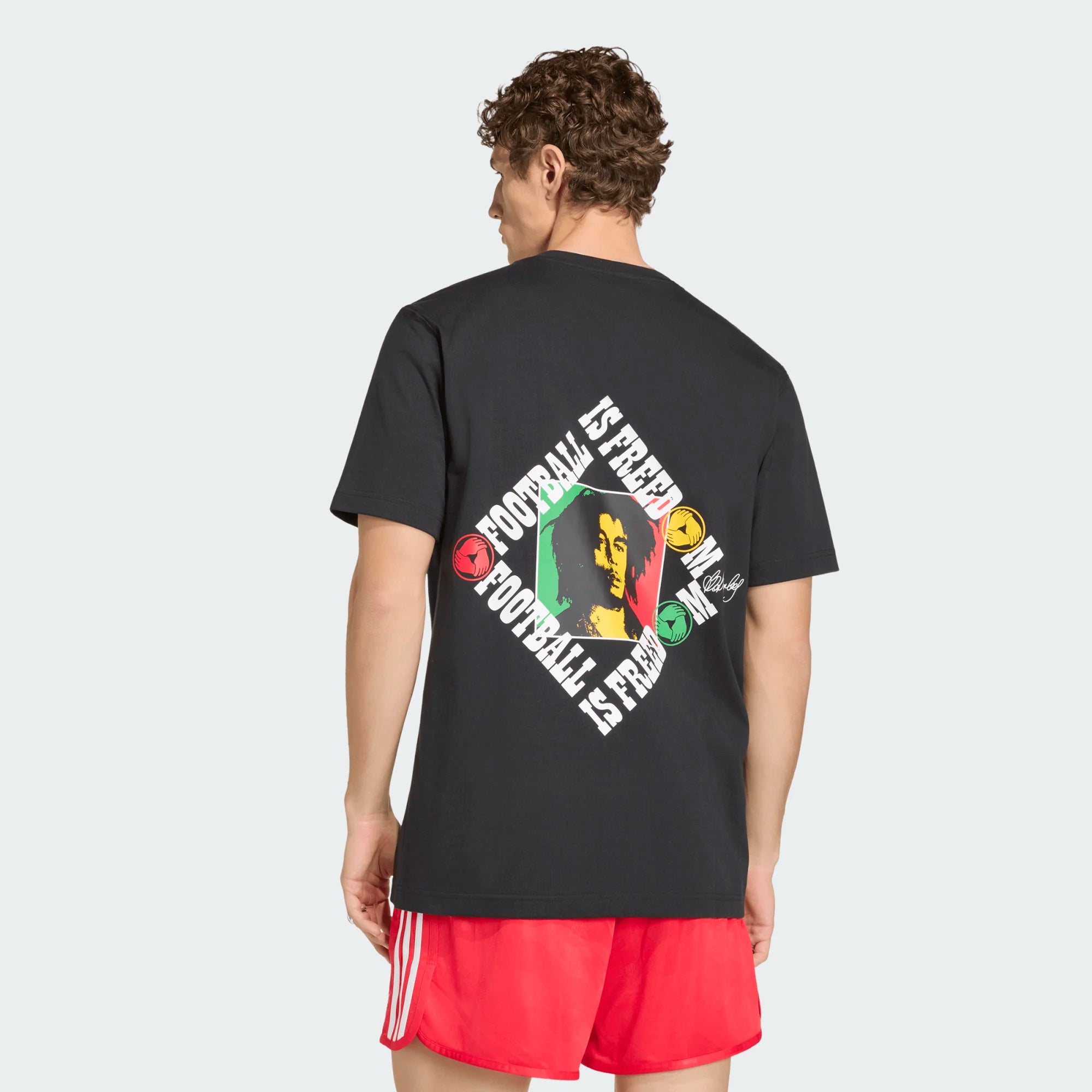 Adidas Bob Marley Originals Tee 2 'Black'|KD2420|TF – Top Fashion