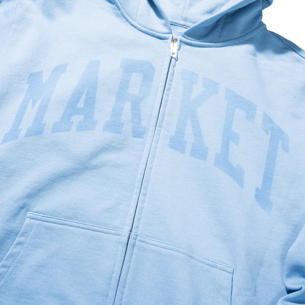 Market Shadow Arc Full Zip Hoodie 'Dusk Blue'|MKT26Q1-HD0627-DBLU
