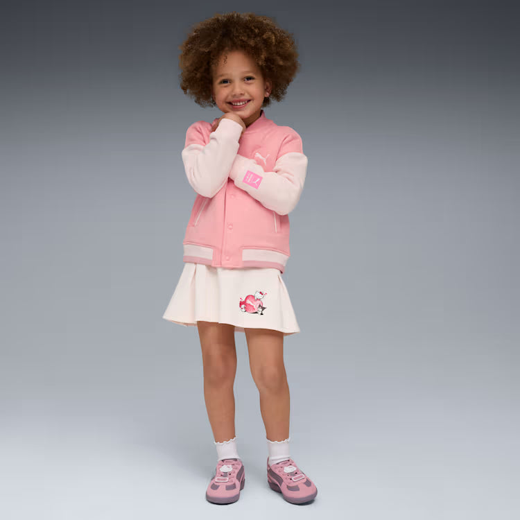 Kids Puma X Hello Kitty Friends Bomber Jacket 'Pinkscape