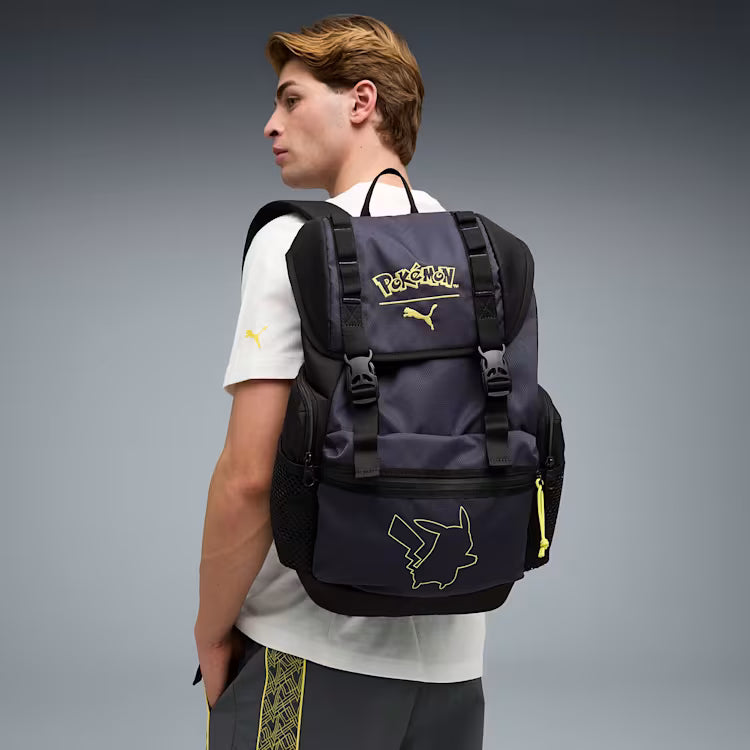 PUMA x POKEMON Backpack プーマ ポケモン リュック Puma X Pokemon Backpack 'Puma Black/Strong Gray' – Top Fashion