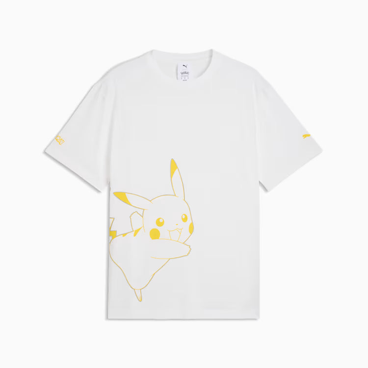 Puma X Pokemon Relaxed Graphic Tee 'Puma White' – Top Fashion
