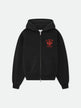 Rhude St. Rhude Seal Zip-Up Hoodie
