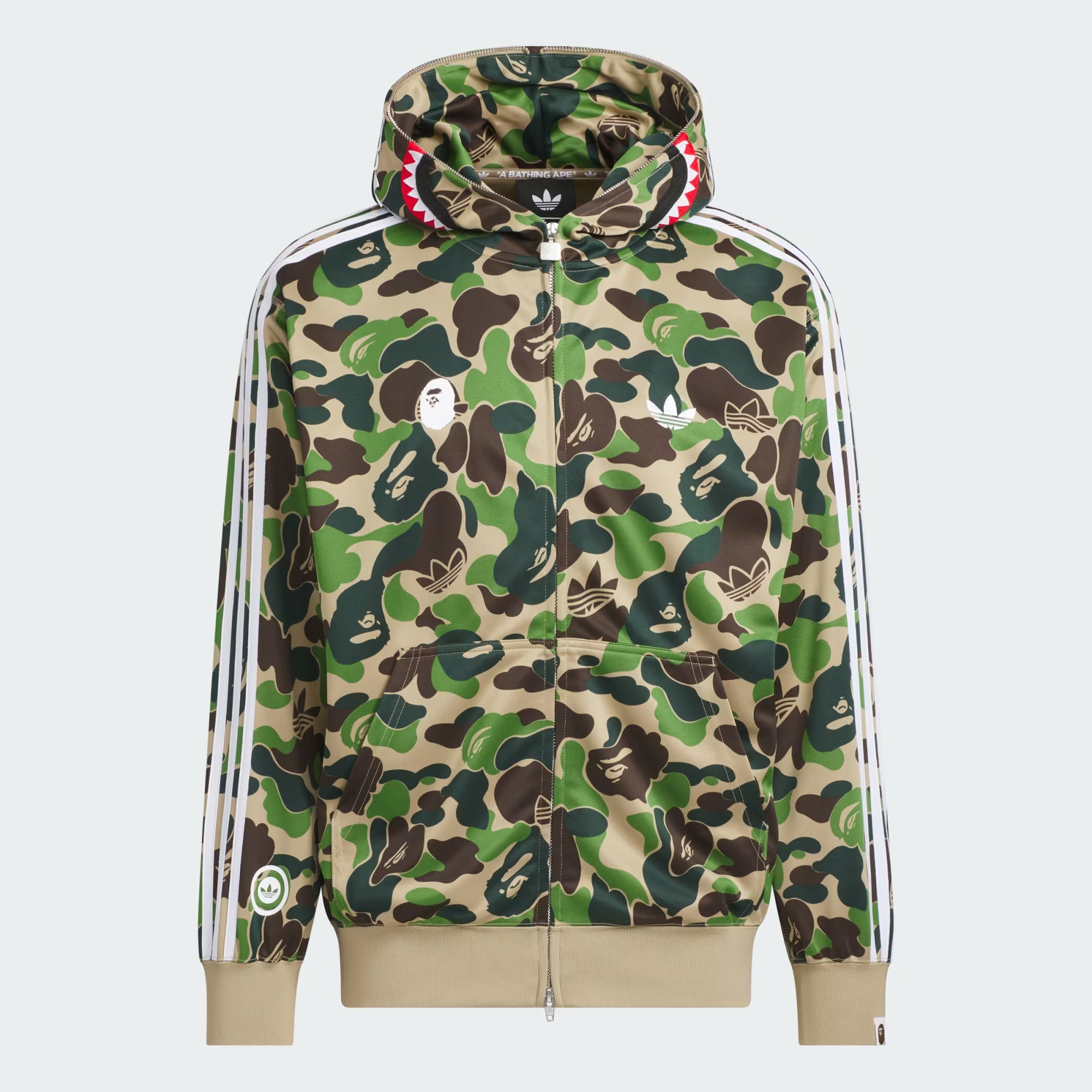 adidas x BAPE Shark Track Hoodie 