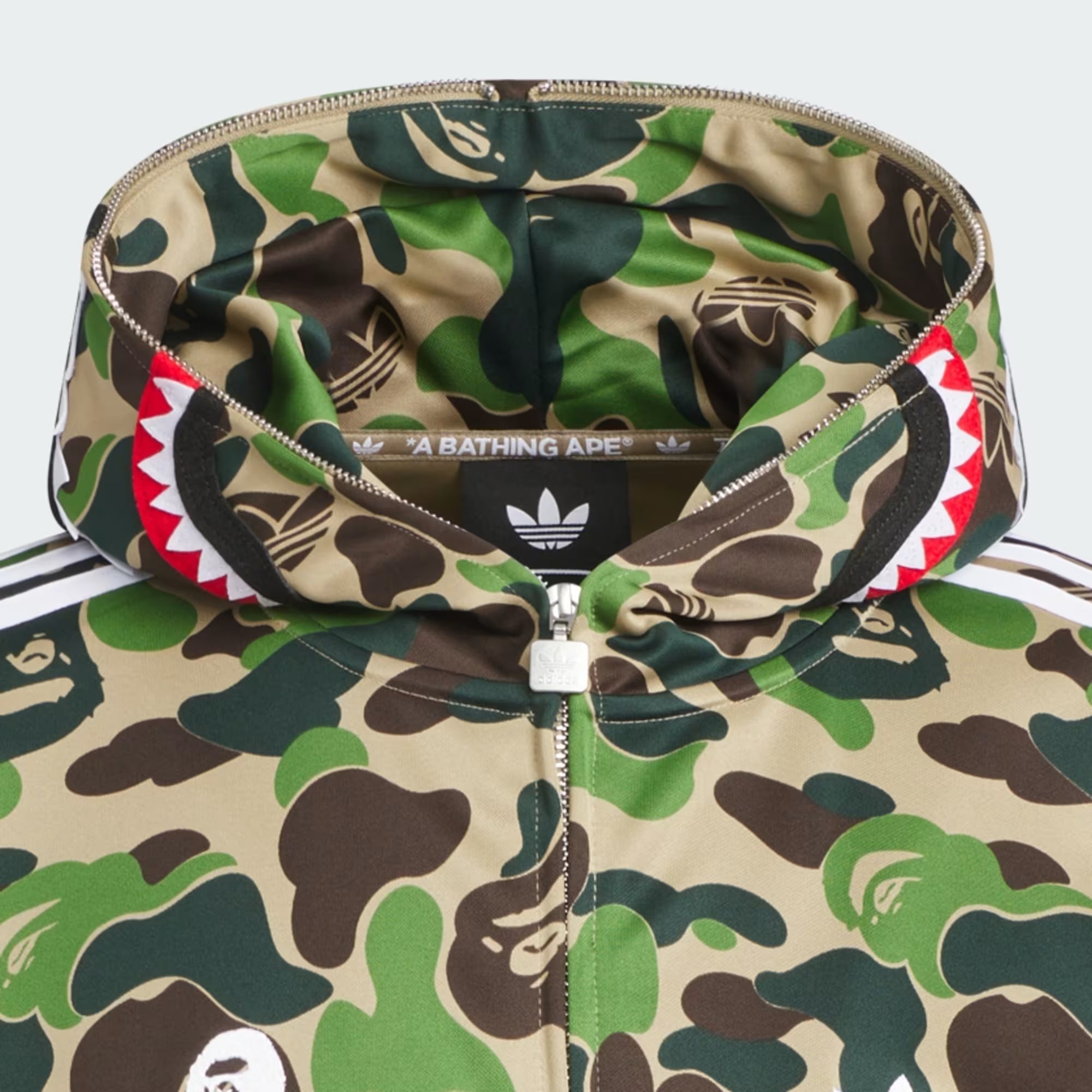 adidas x BAPE Shark Track Hoodie 