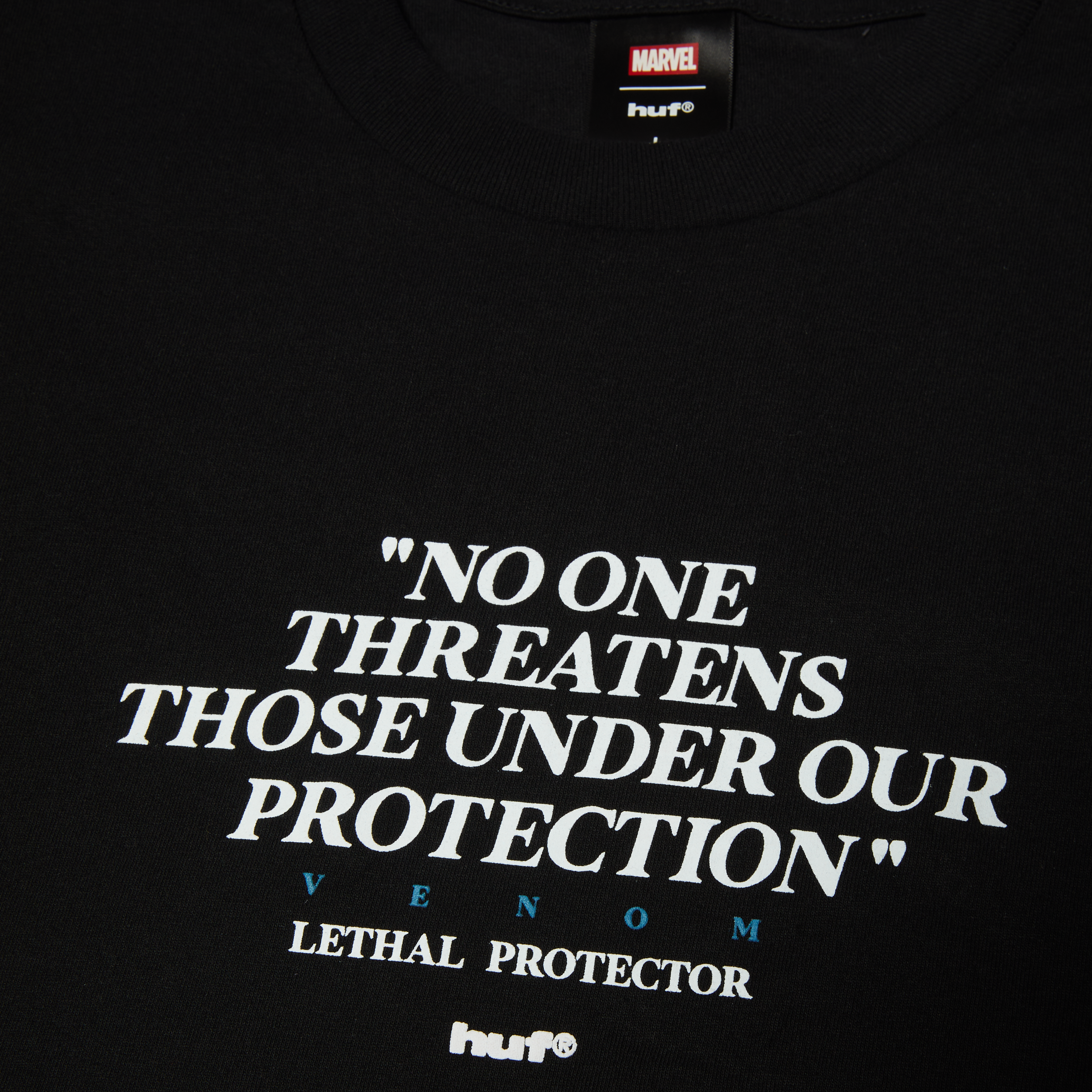 HUF Venom Protector Short Sleeve Tee 'Black|TS02879-BLACK|TF – Top