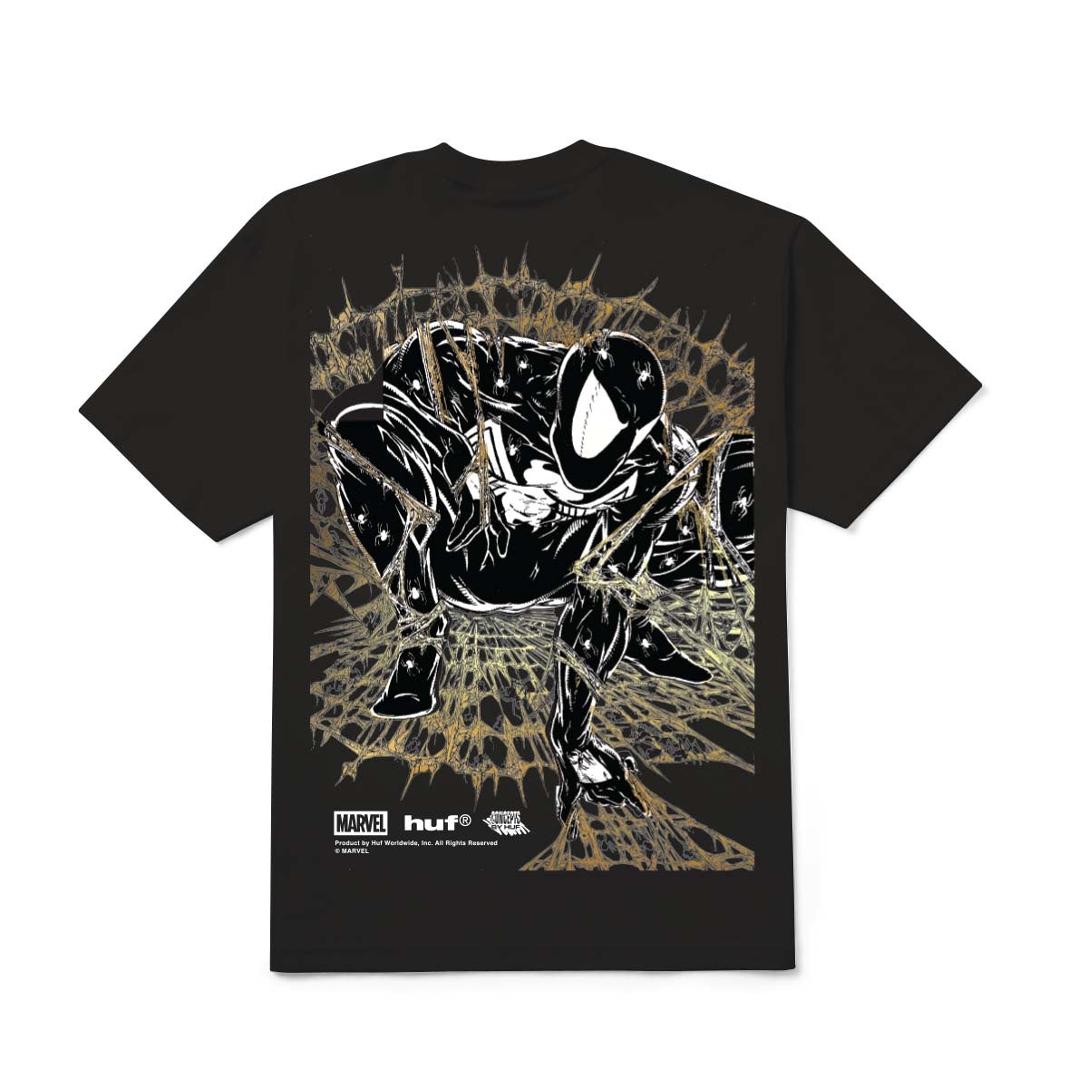 Huf Arachknight Tee 'Black|TS02728-BLACK|Top Fashion