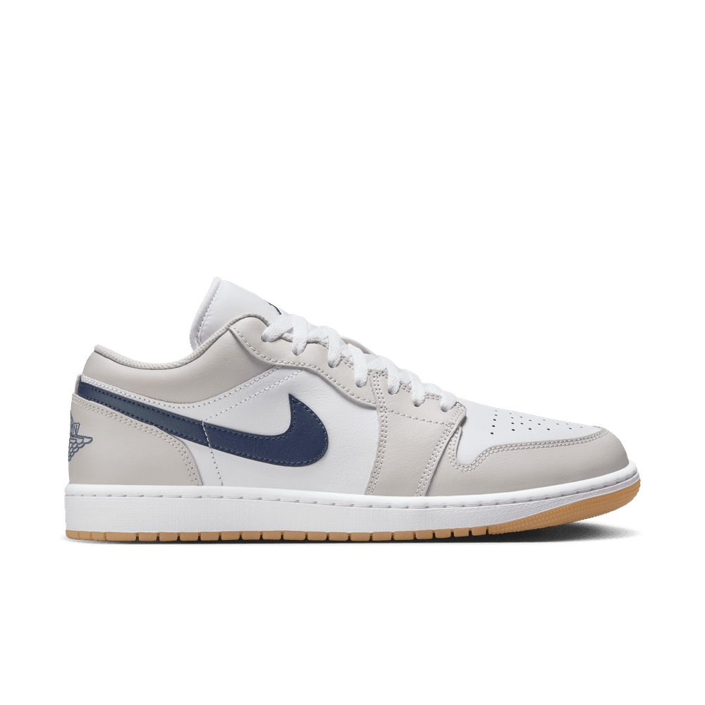 Air Jordan 1 Low 'White/Midnight Navy-Neutral Grey|553558-146|TF