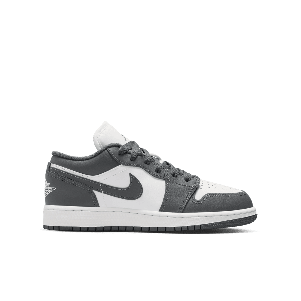 GS Air Jordan 1 Low 'Iron Grey/Summit White|553560-044|Top Fashion
