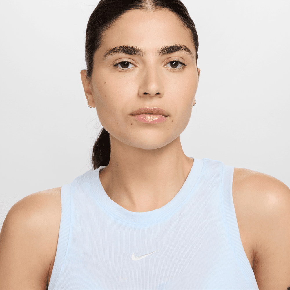 light blue nike tank top