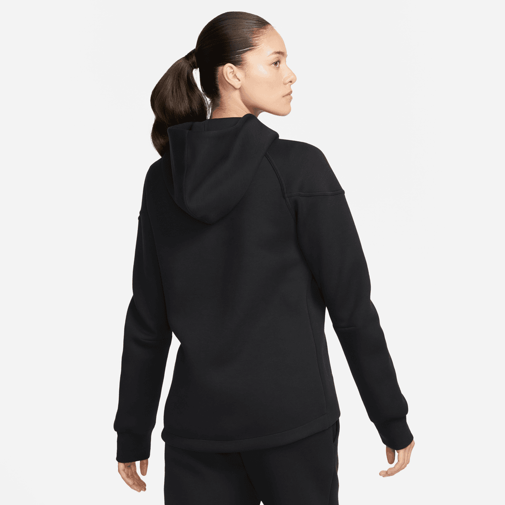 Wmns Nike SPW Tech FLC WDR Full-Zip Hoodie 'Black/Black|FB8338-010