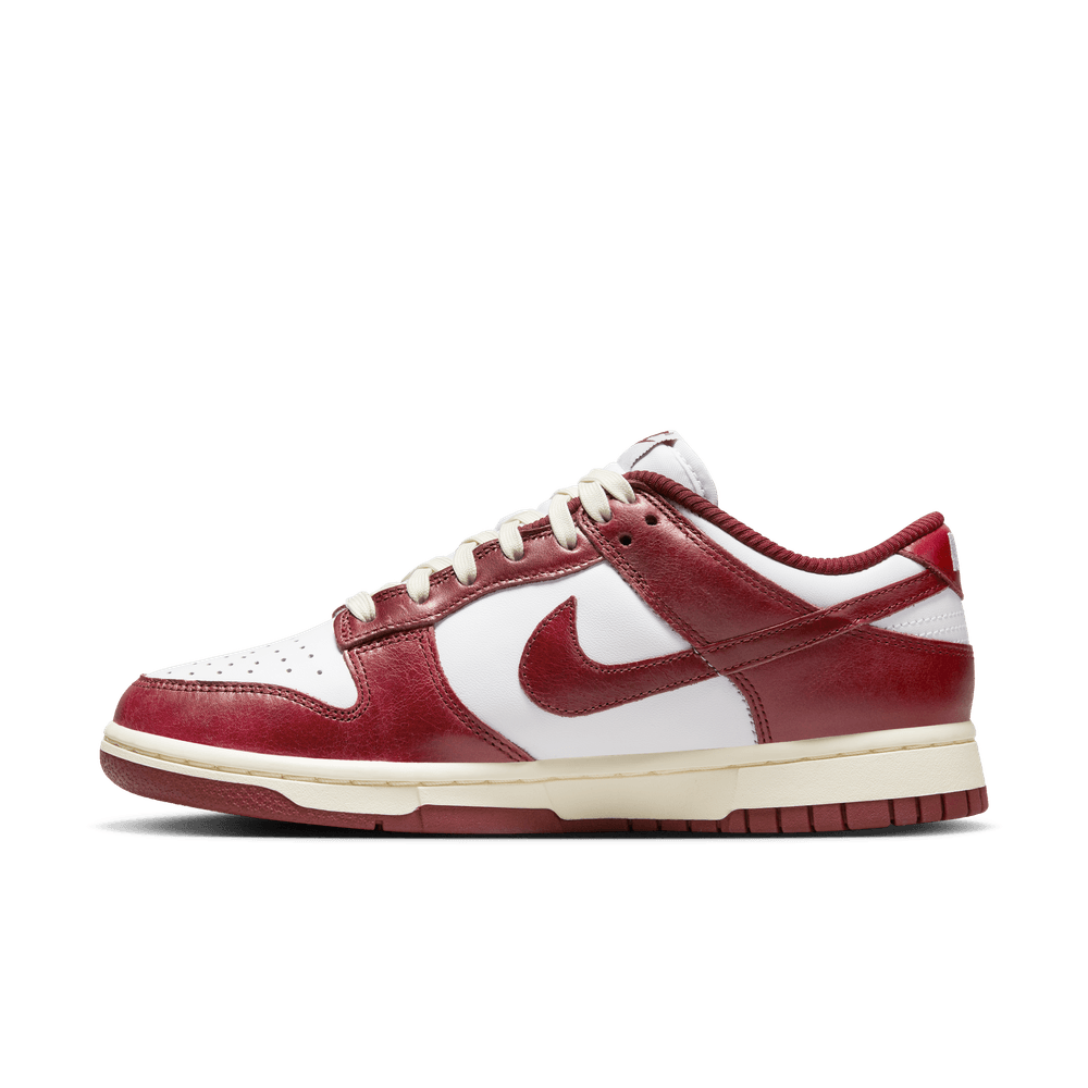 Wmns Nike Dunk Low Premium 'White/Team Red-Coconut Milk|FJ4555-100