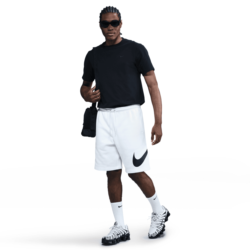 nike fleece dri fit shorts