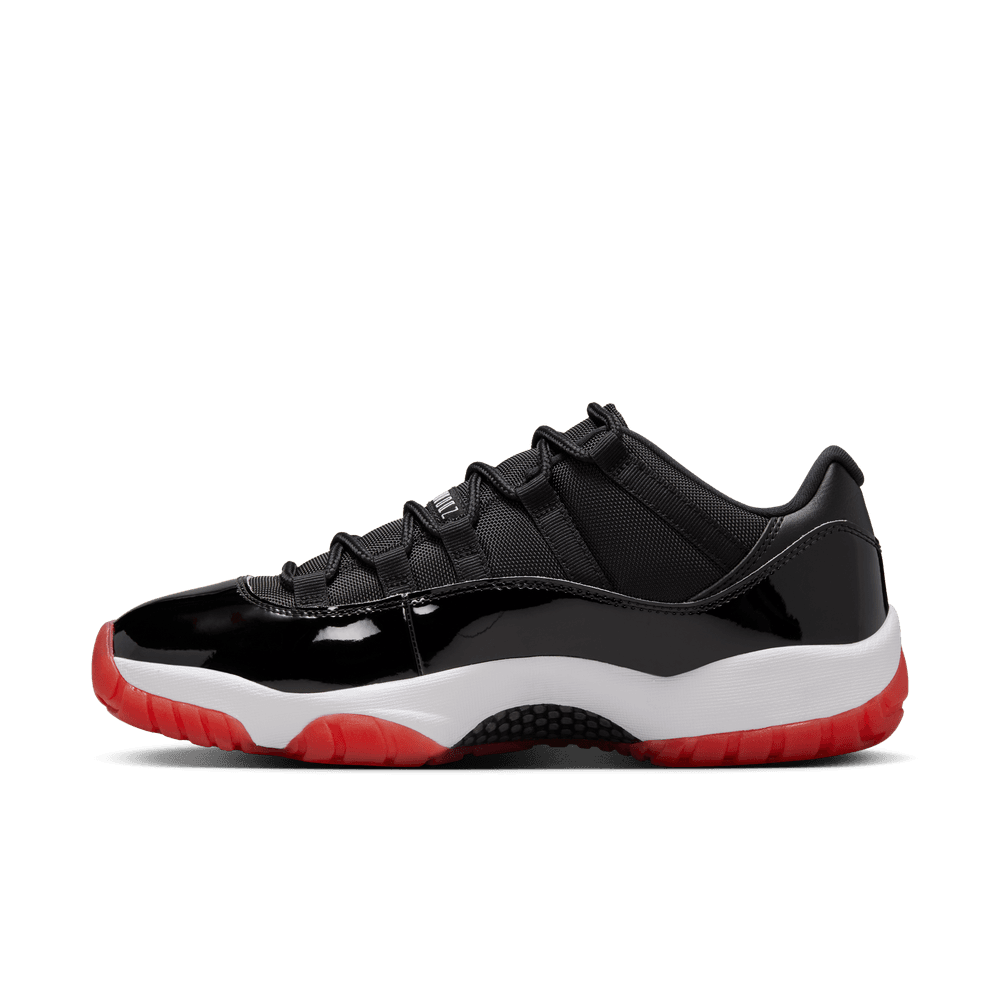 GS Air Jordan 11 Retro Low 'Black/Varsity Red-White|FV5121