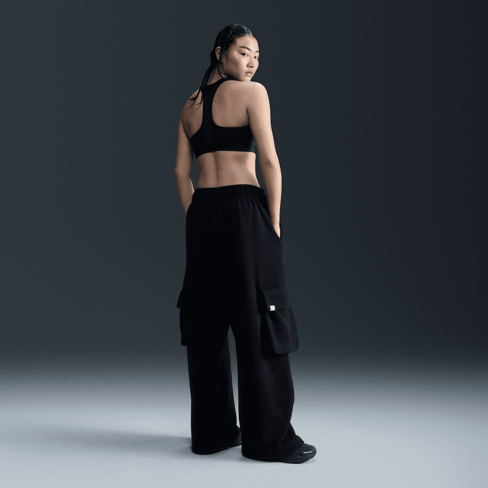 Wmns Nike SPW OS French Terry Open-Hem Pant 'Black'Sail|FV7512-010