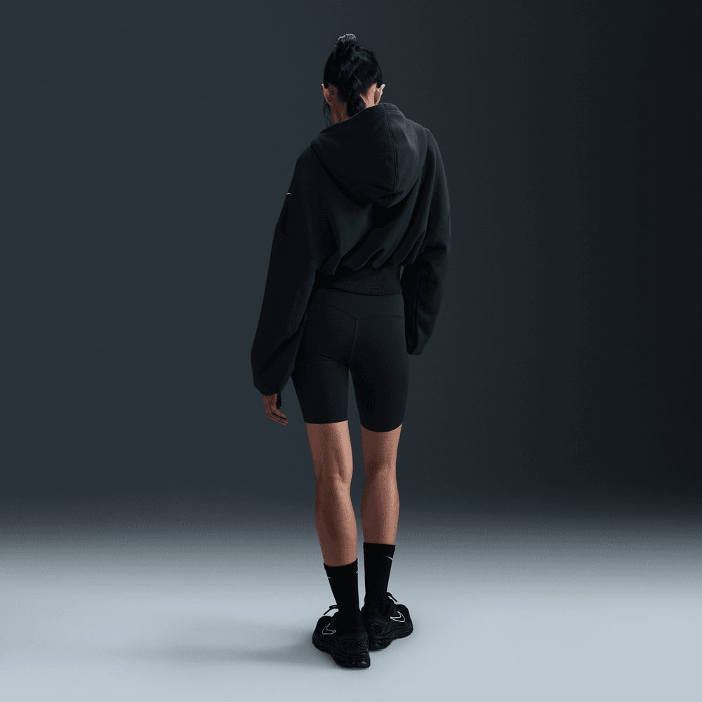 Wmns Nike SPW OS CRP French Terry PO Hoodie 'Black/Sail|FV7777-010