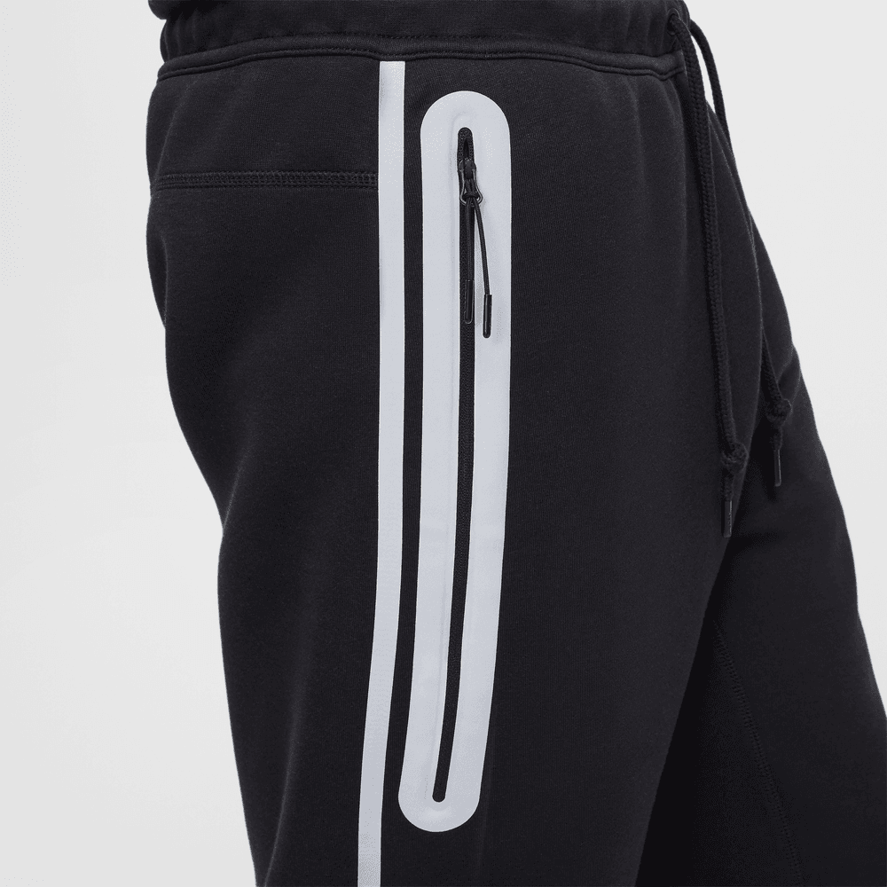 Nike Tech Fleece Jogger 'Black/Bemis Silver|FZ0762-010|Top Fashion