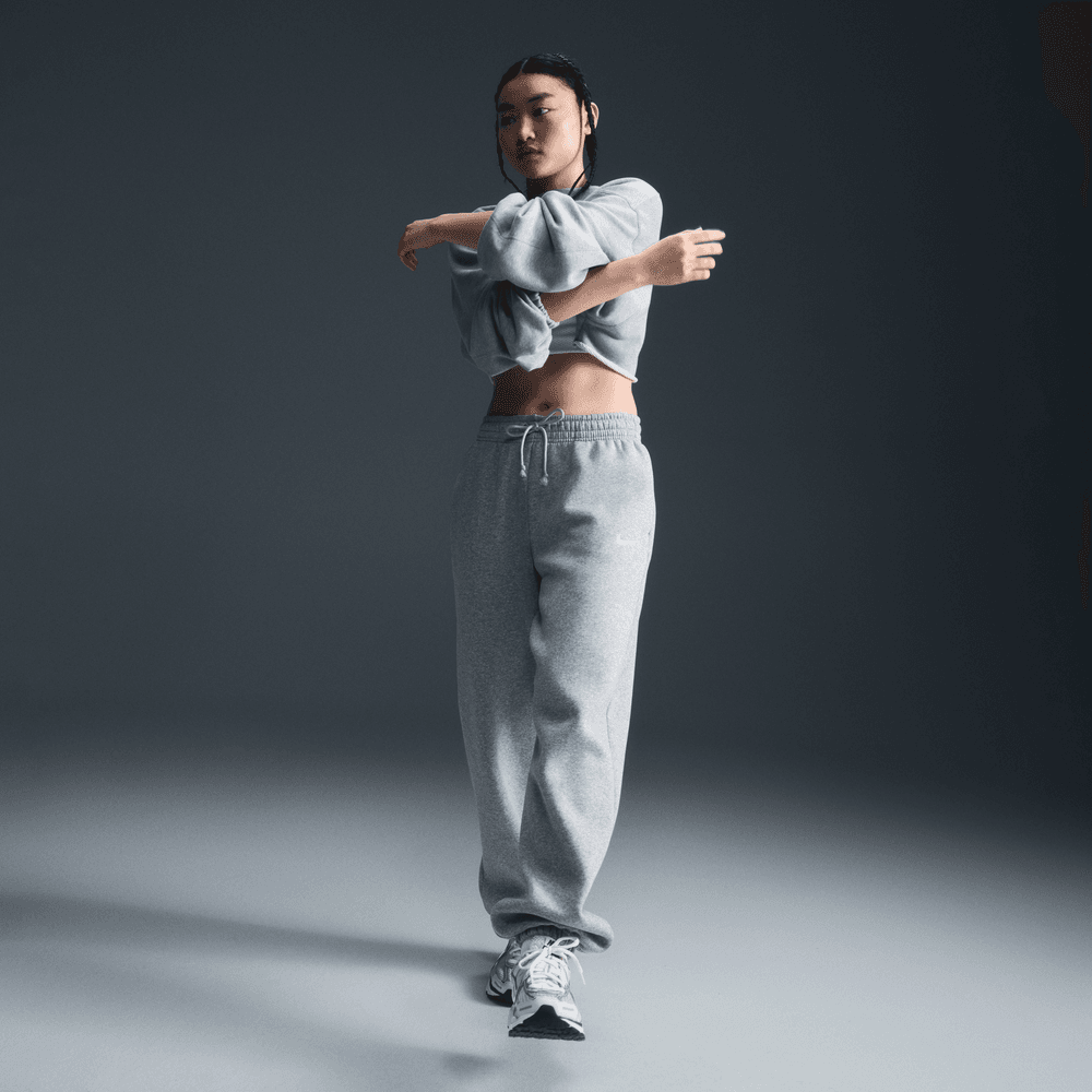 Wmns Nike SPW PHX FLE OS Sweatpant 'Dk Grey HETH/Sail|FZ5996-063