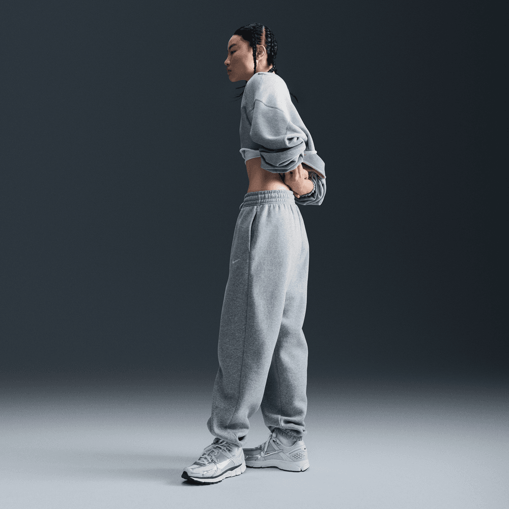 Wmns Nike SPW PHX FLE OS Sweatpant 'Dk Grey HETH/Sail|FZ5996-063