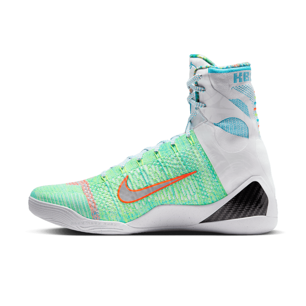 Kobe IX Elite High Protro 'WHT/Reflective SLV-CHL BLU|FZ7335-101