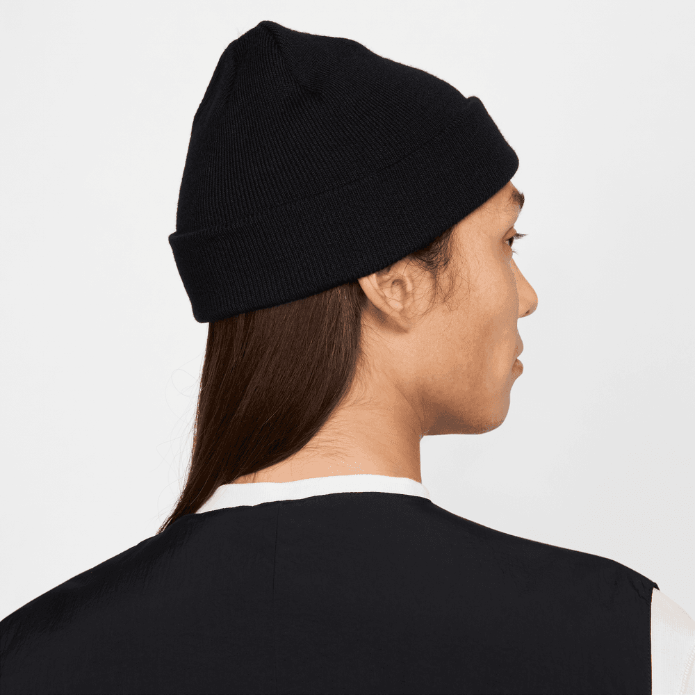 Nike Terra Swoosh Beanie 'Black/White|HF0189-010|Top Fashion
