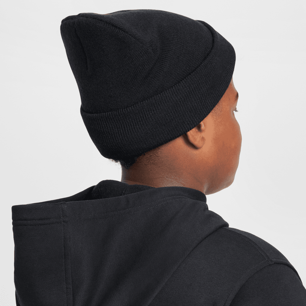 Kids Nike Peak Beanie 'Black/White|HF5498-010|Top Fashion