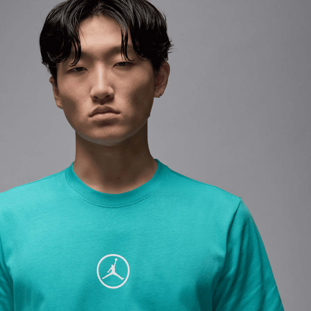 Air Jordan Flight Essentials Tee 'Washed Teal/White/BLK|HJ2338-392