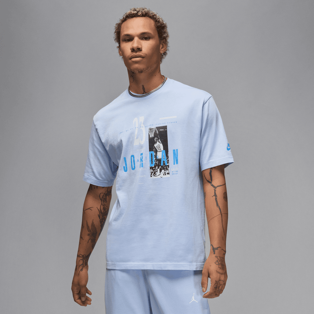 signal blue jordan 1 shirt