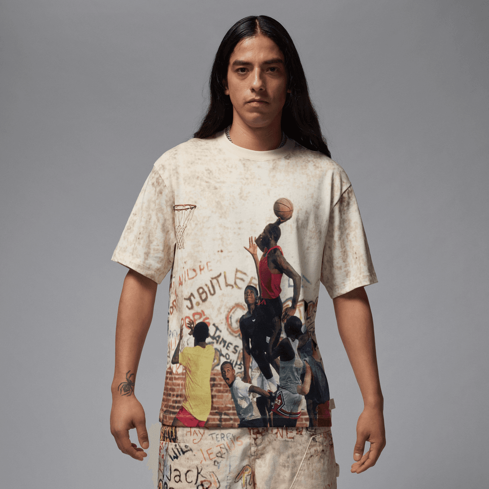Air Jordan 85 Graphic Tee 'Sail/Legend LGT BRN/Redstone|HJ2362-133 Air Jordan 85 Graphic Tee 'Sail/Legend LGT BRN/Redstone|HJ2362-133