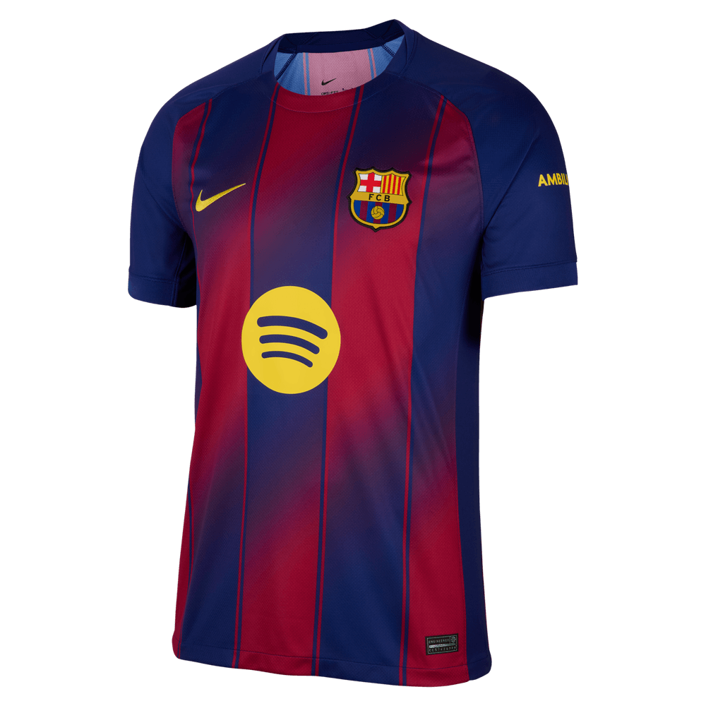Nike FC Barcelona 2025/26 STD HME JRS 'DEP ROY BLU/MWS GLD|HJ4590