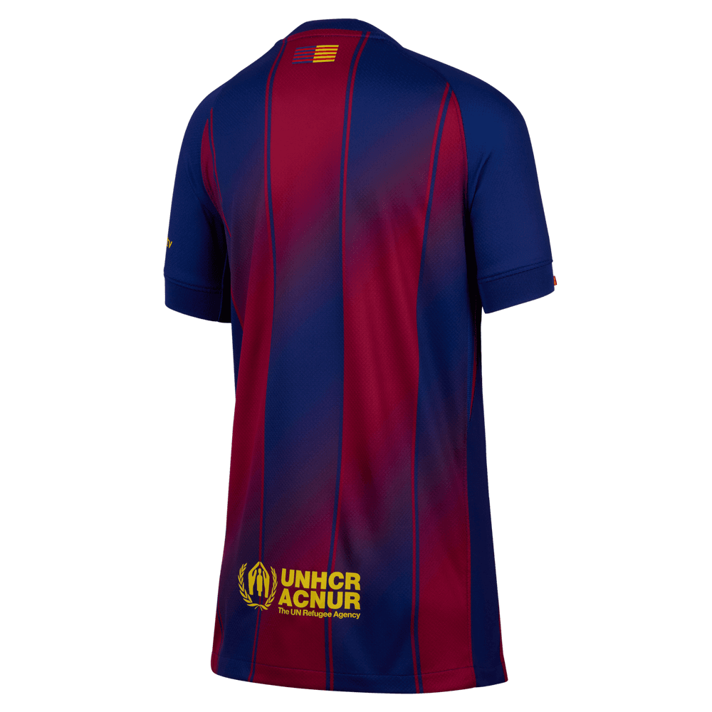 Kids Nike FC Barcelona 2025/26 Stadium Home Jersey