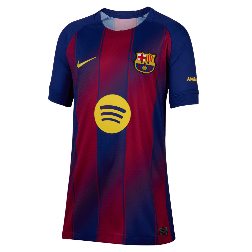 Kids Nike FC BARC 2025/26 STD Home JSY 'DEP RYL BLU/MWT GLD|HJ5287