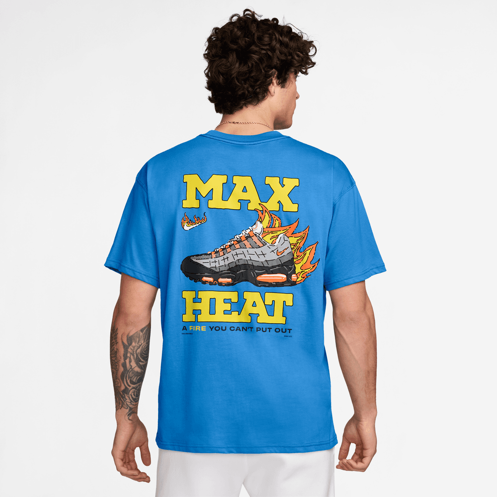 Nike Sportswear Max90 Tee 'Light Photo Blue|HQ9256-406|Top Fashion
