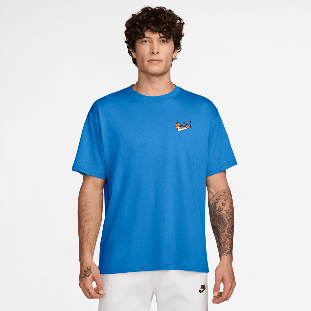 nike sportswear t shirt blue