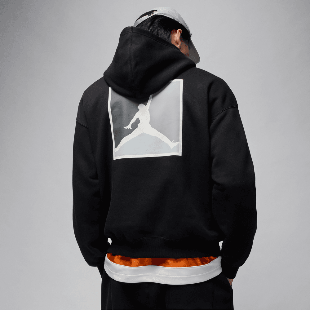 air jordan hoodie black and white