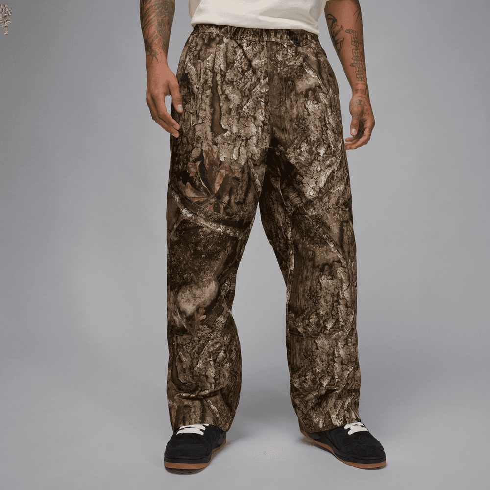 Air Jordan Brooklyn Woven Realtree Pants 'Medium Olive/Sail' – Top