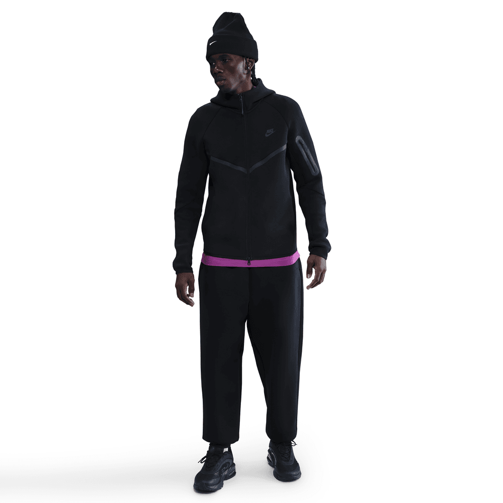 Nike Tech Fleece Windrunner Full-Zip Jacket 'Black/Black' – Top