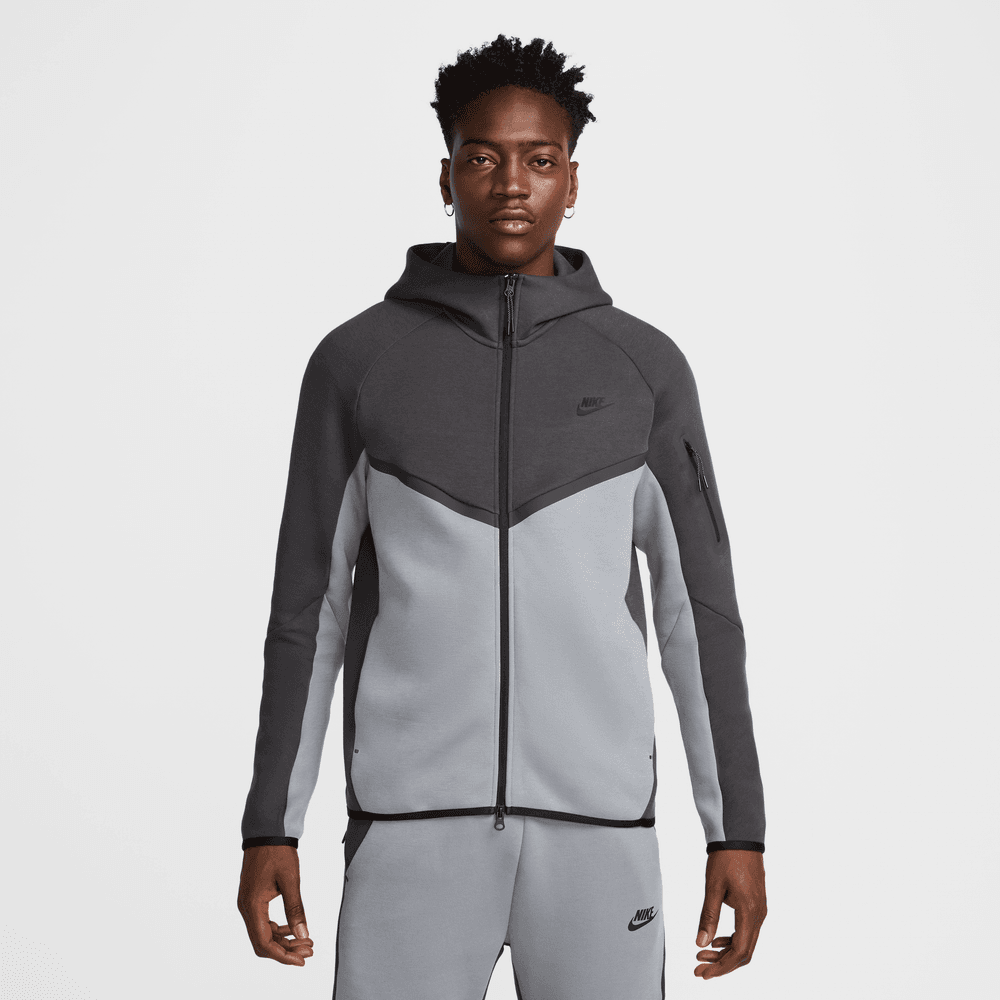 Nike Tech F/Z Windrunner Hoodie 'ANTH/Cool Grey/Black|HV0949-061