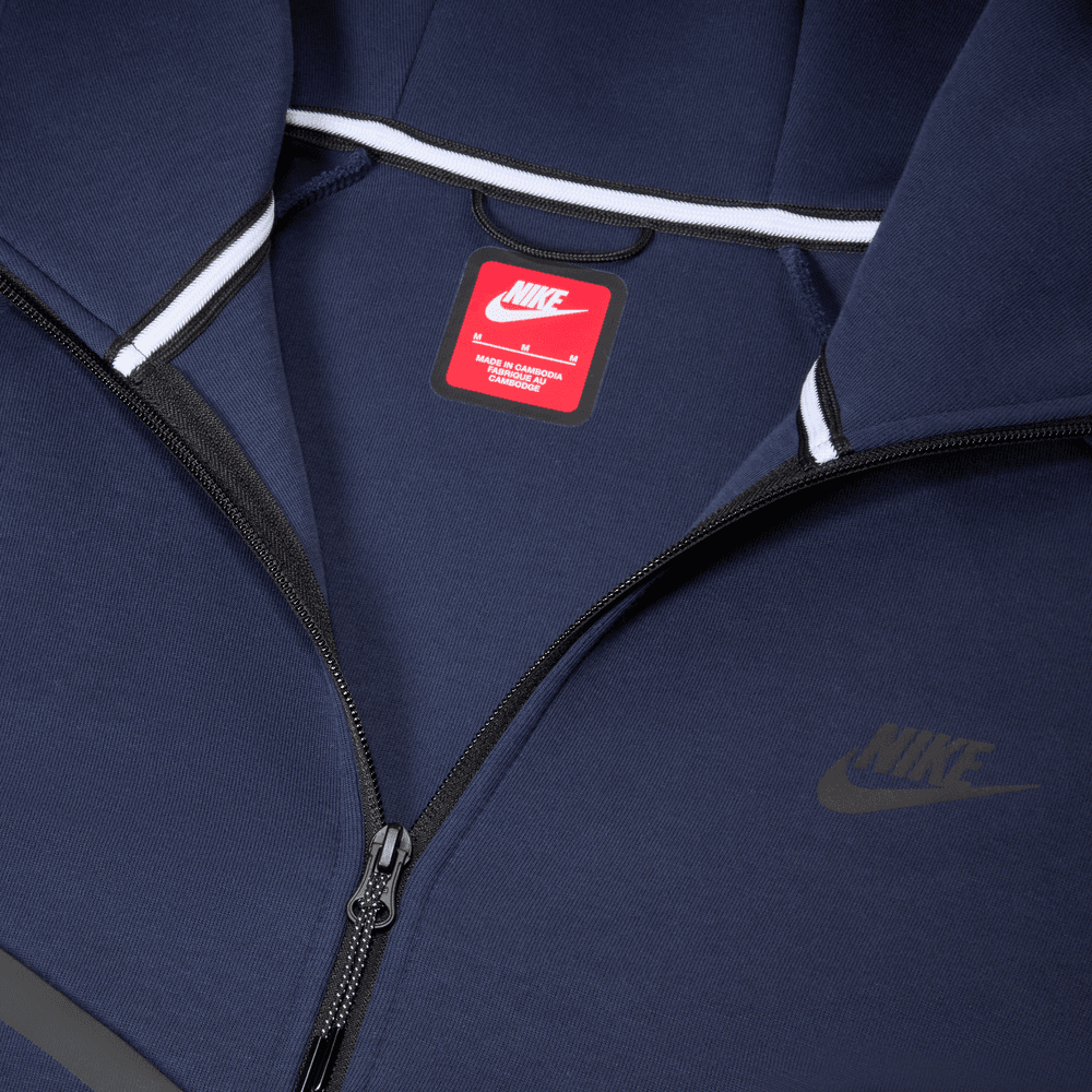 Nike Tech Full-Zip Windrunner Hoodie 'Obsidian/Black|HV0949-451|TF Nike Tech Full-Zip Windrunner Hoodie 'Obsidian/Black|HV0949-451|TF