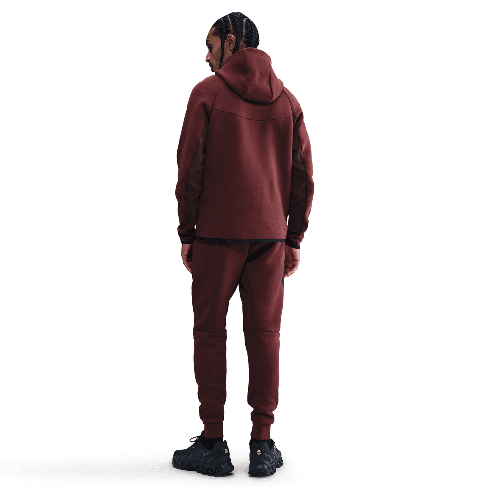 Nike Tech FLC WND FZ JCT 'DRK TEM Red/Burgundy CSH-BLK|HV0949-619 Nike Tech FLC WND FZ JCT 'DRK TEM Red/Burgundy CSH-BLK|HV0949-619