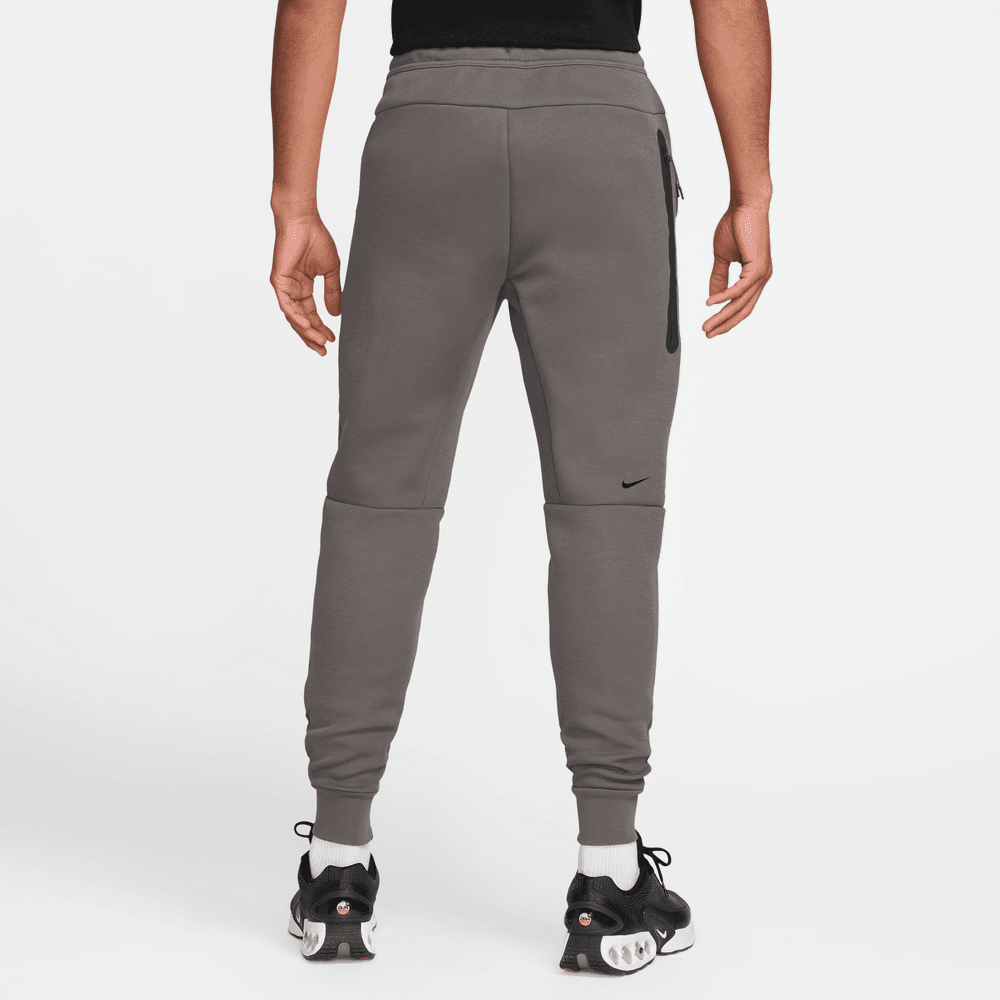 nike logo woven joggers in stone
