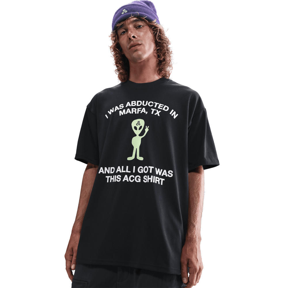 Nike ACG Alien Tee 'Black|HV2168-010|Top Fashion