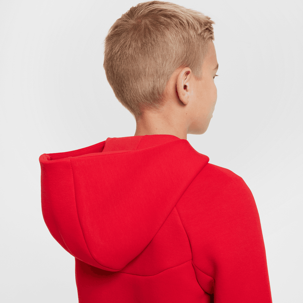 Big Kids Nike Sportswear Tech Fleece Full-Zip Hoodie