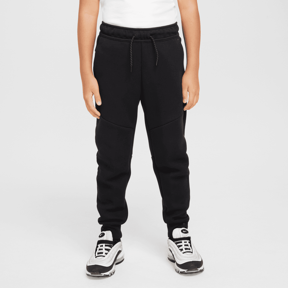Big Kids Nike SPW Tech Fleece Jogger 'Black/Black/Black|HV5869-010