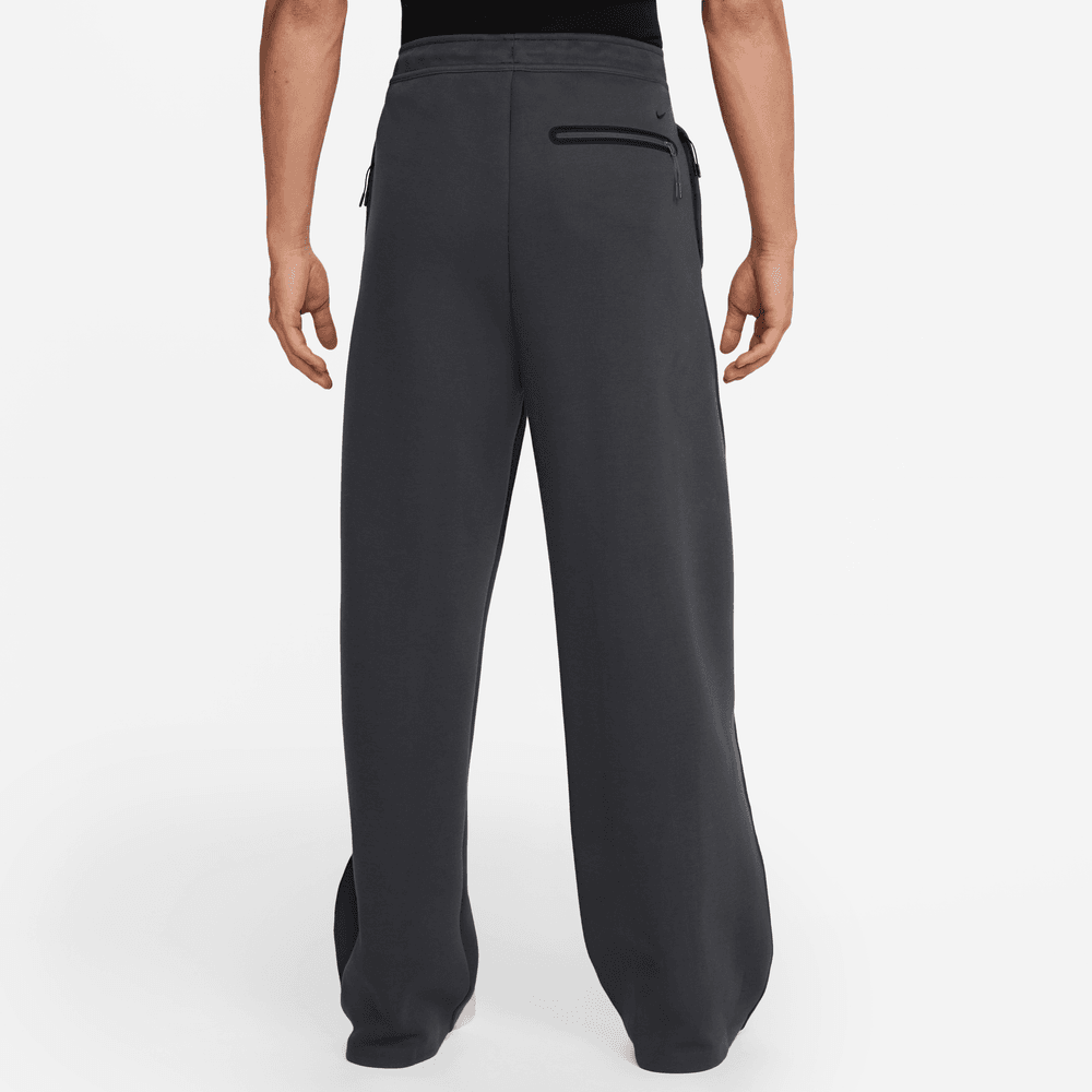 Nike Tech Fleece Loose-Fit Open Hem Pant 'Anthracite/BLK|HV6541 Nike Tech Fleece Loose-Fit Open Hem Pant 'Anthracite/BLK|HV6541