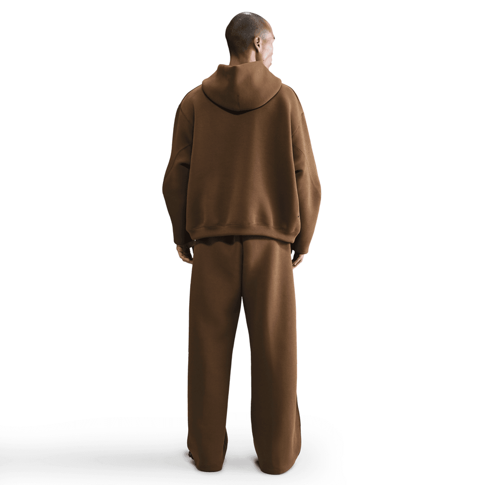 Nike Tech FLC LOS-Fit Open Hem Pant 'Mosswood Brown/BLK|HV6541-235